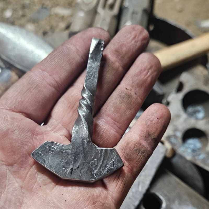 Hand Forged Mjolnir