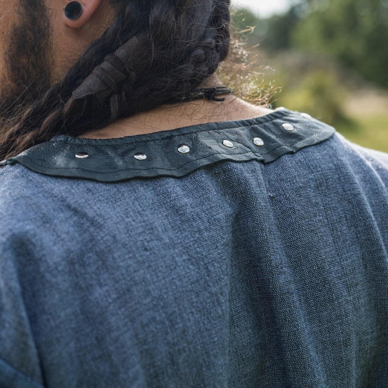 Rollo Leather Trimmed Viking Tunic