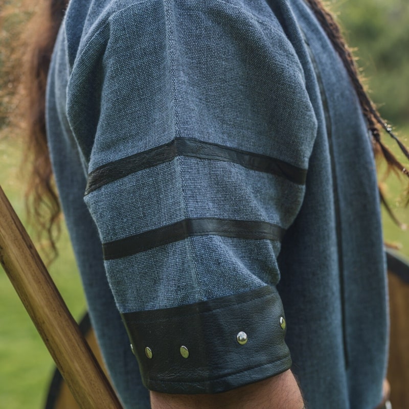Rollo Leather Trimmed Viking Tunic