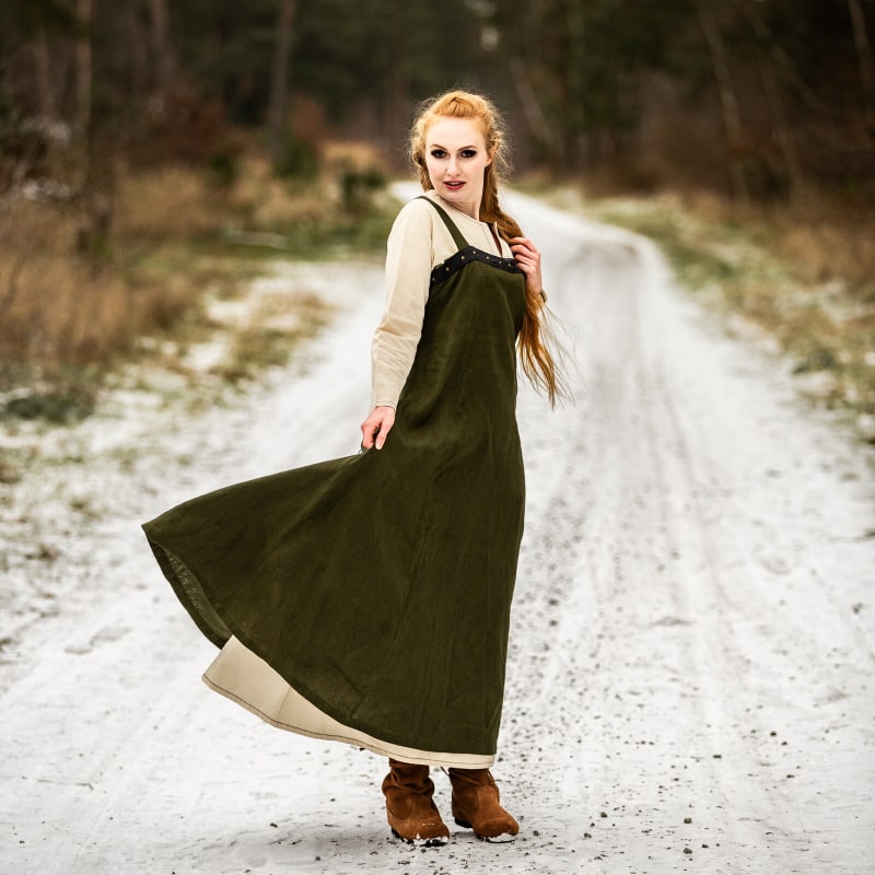 Viking Linen Overdress Alena
