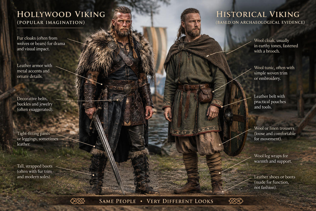 What Did Vikings Really Wear? Common Myths About Viking Clothing vs. Fantasy