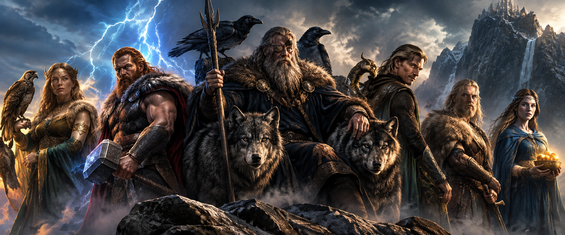 Norse Mythology for Beginners: Gods, Realms, Myths, and the Viking World