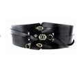Audrey Leather Corset Belt — Triple Buckle - Product image 2