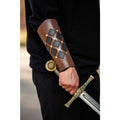 Orm Leather Bracers — 25 cm High Viking‑Style Bracers - Product image 2