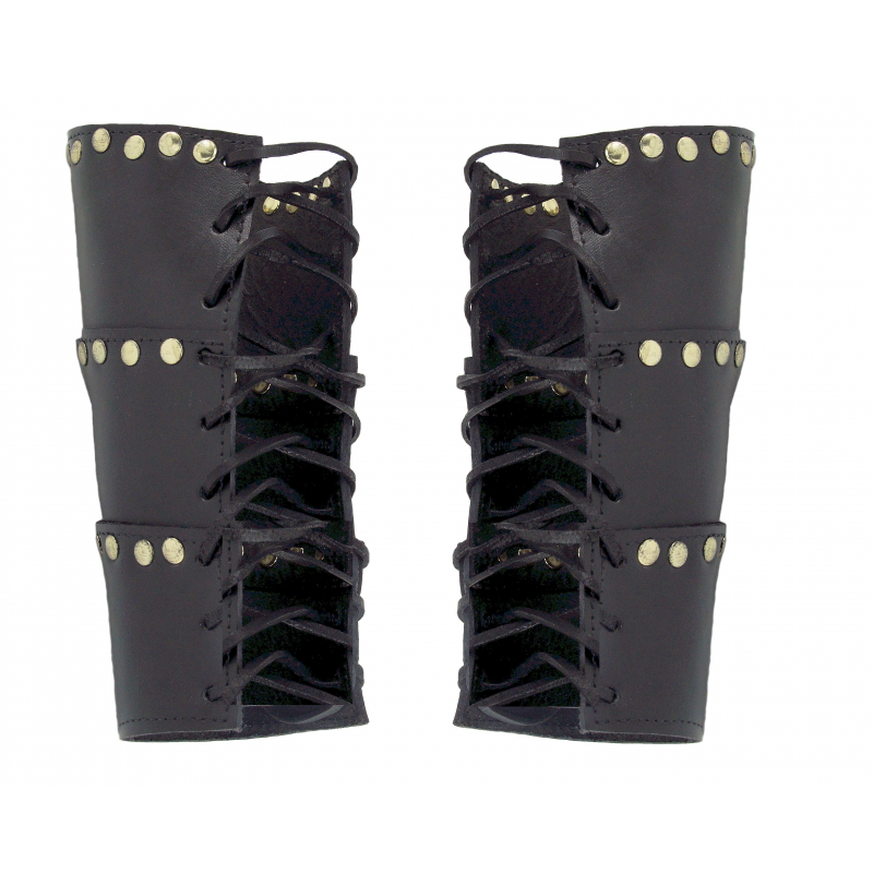 Leather Arm Brace "Arn" with Rivets — Adjustable, 24 × 26 cm - Product image 3