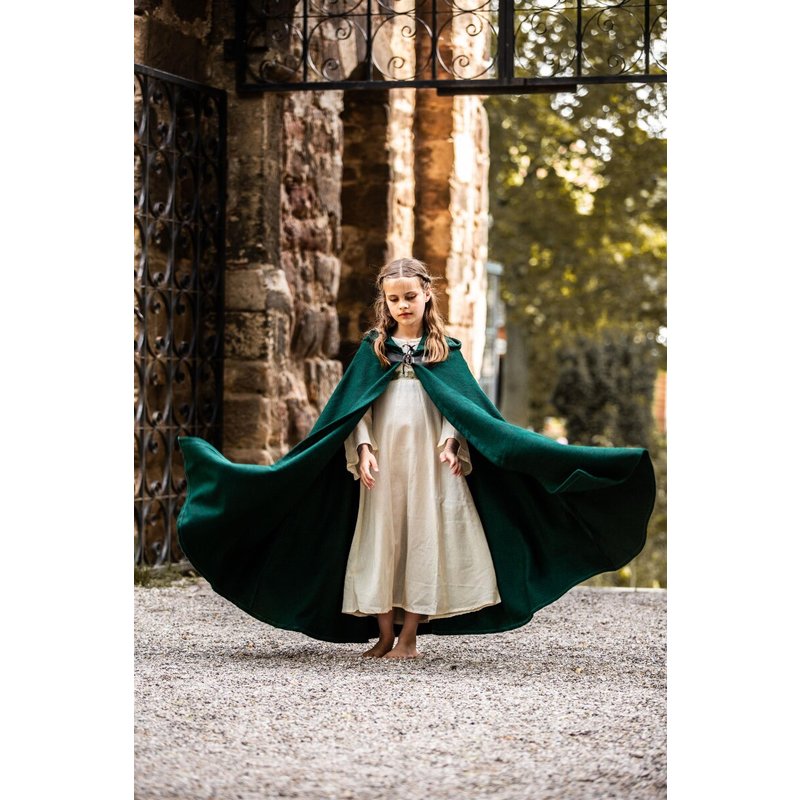 Children's Dragon-Clasp Wool-Blend Cape - Product image 4