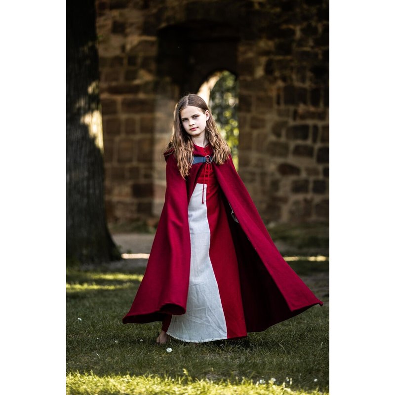 Children's Dragon-Clasp Wool-Blend Cape - Product image 6