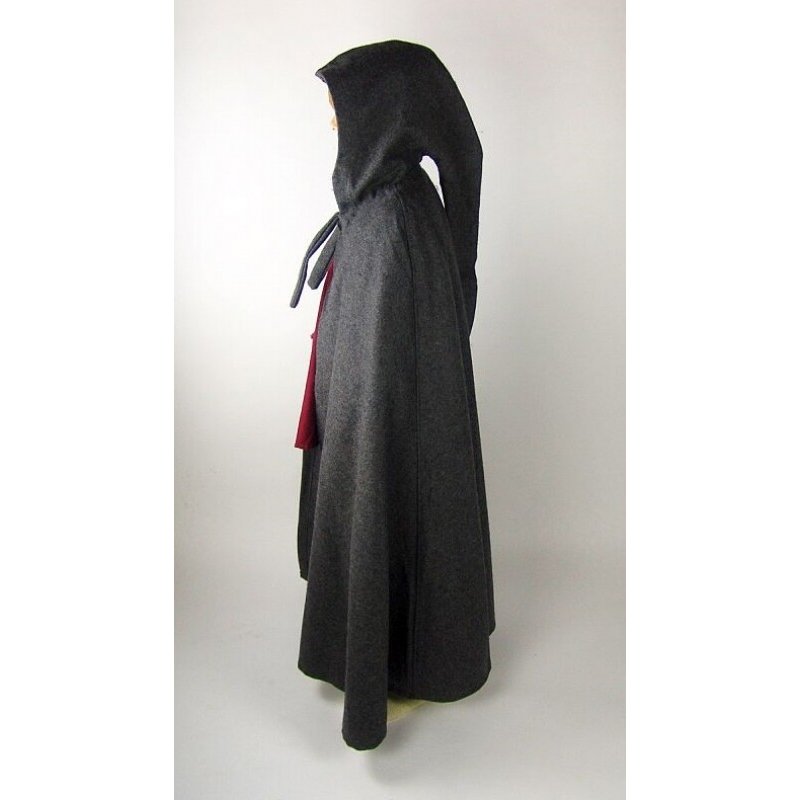 Children's Wool Cape with Long Hood "Henrik" - Product image 5