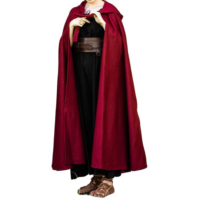 Children's Wool Cape with Long Hood "Henrik" - Product image 6