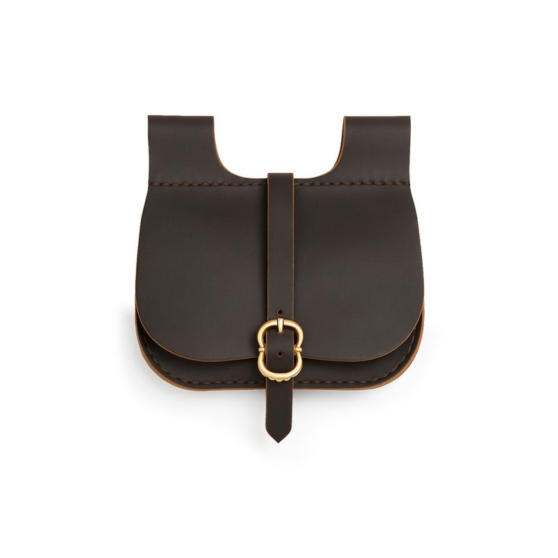 Medieval Leather Belt Pouch Udo