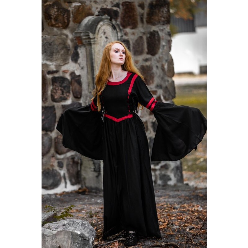 Isolde Hooded Viscose Dress