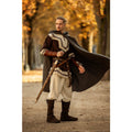 Celtic Tunic Aidan — Long-Sleeve Cotton Tunic with Trim
