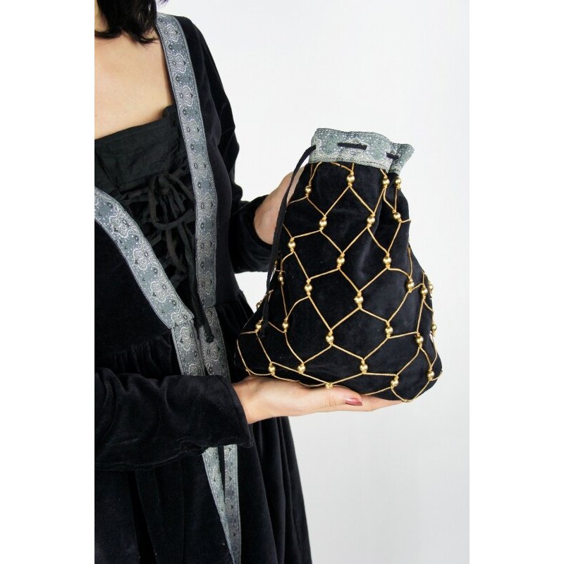 Relindis Cotton Velvet Pouch — 30 × 20 cm - Product image 6