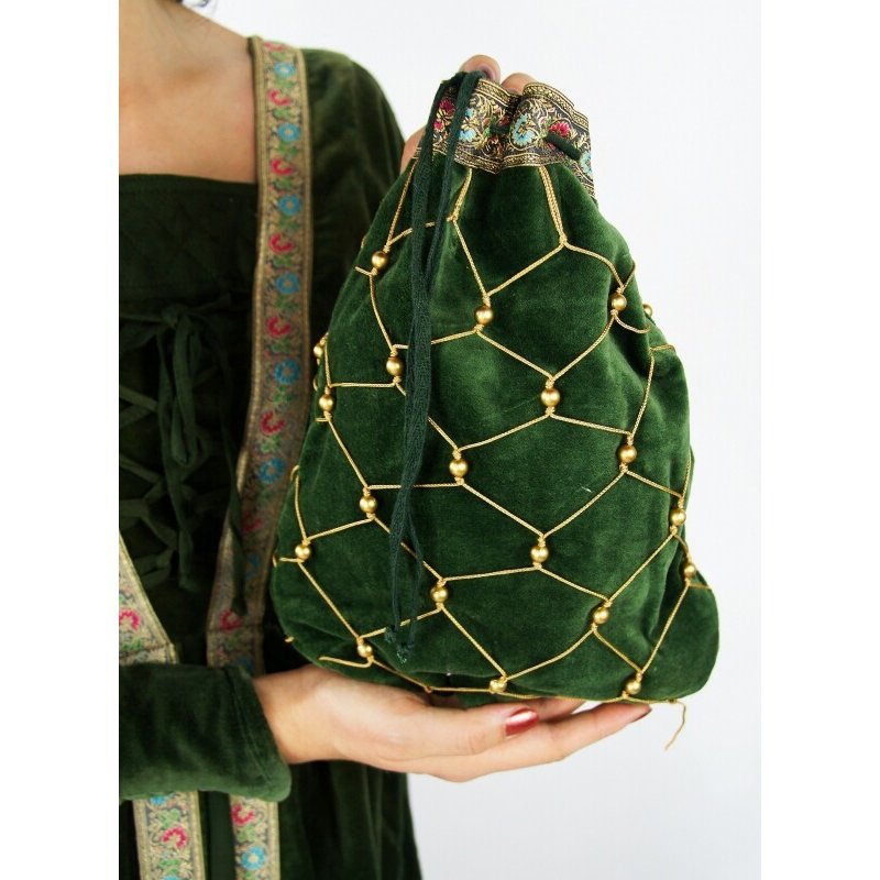 Relindis Cotton Velvet Pouch — 30 × 20 cm - Product image 8