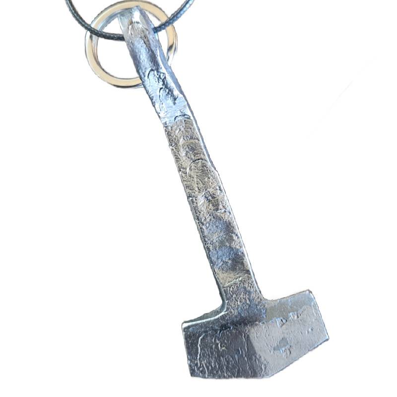 Hand-forged Mjolnir (Keychain/Necklace)