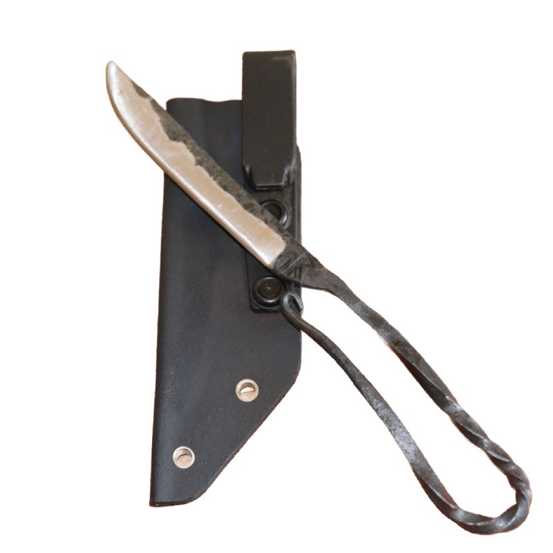 Hand-Forged 5160 Steel Knife – Handmade by Sigr