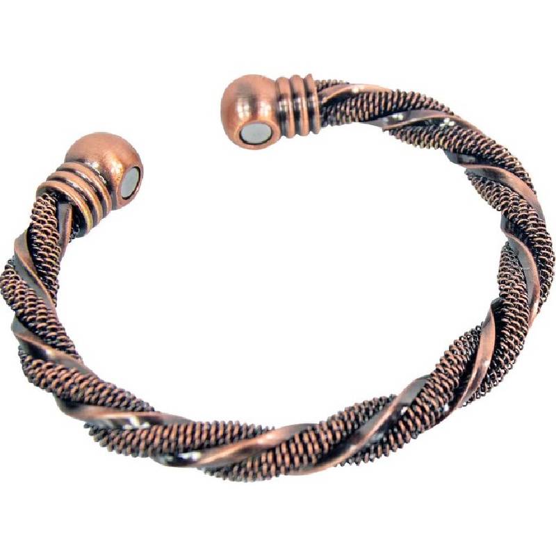 Magnetic Brass Bangle