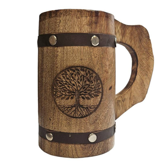 Yggdrassil Wooden Mug