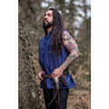 Louis Sleeveless Stand-Up Collar Lace-Up Shirt - Product image 4
