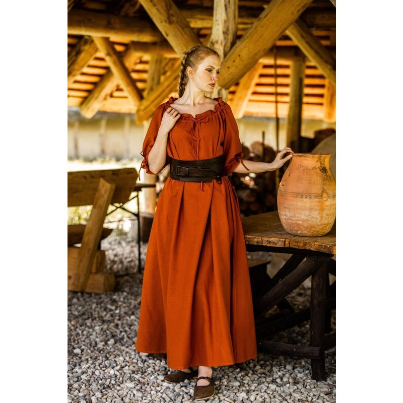 Melisande Floor-Length Short-Sleeved Medieval Dress - Product image 2