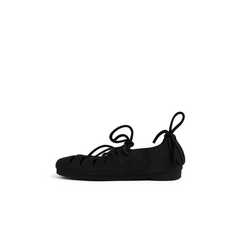 Suede Ankle Boots — Laced Medieval‑Inspired Boots