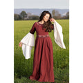Yala Embroidered Cotton Medieval Dress