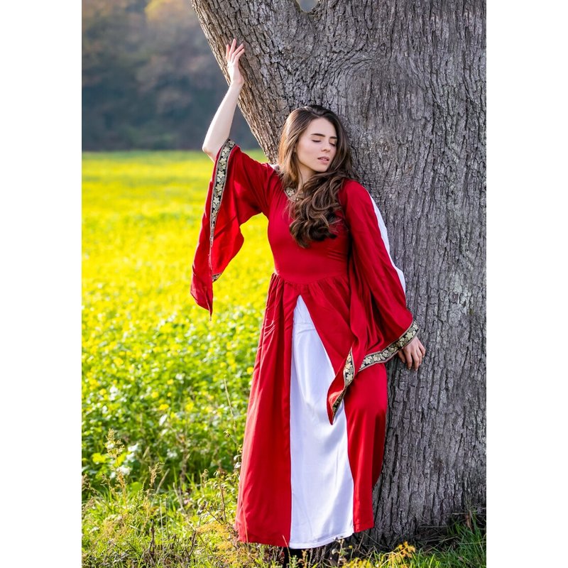 Ivette 100% Viscose Medieval Dress