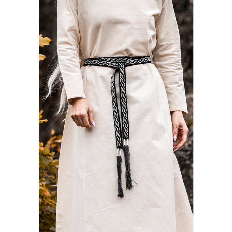 Vigga braided embroidered tie belt - Product image 5