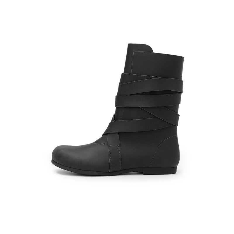 Haithabu Nubuck Leather Boots Floki