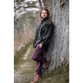 Gustavo Medieval Cotton Shirt — Laced Front & Sleeves