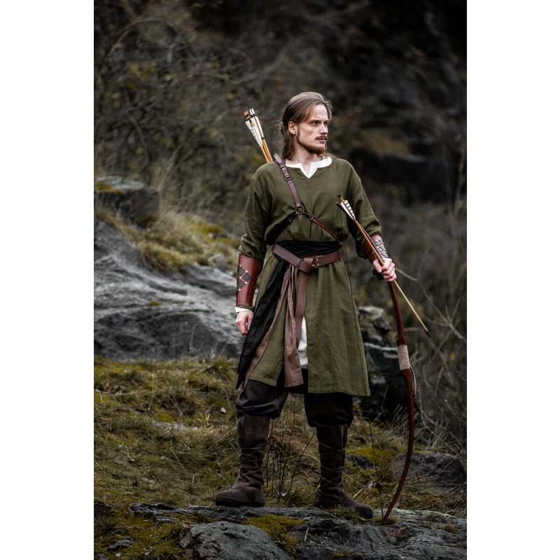 Ansgar Knee-Length V-neck Tunic
