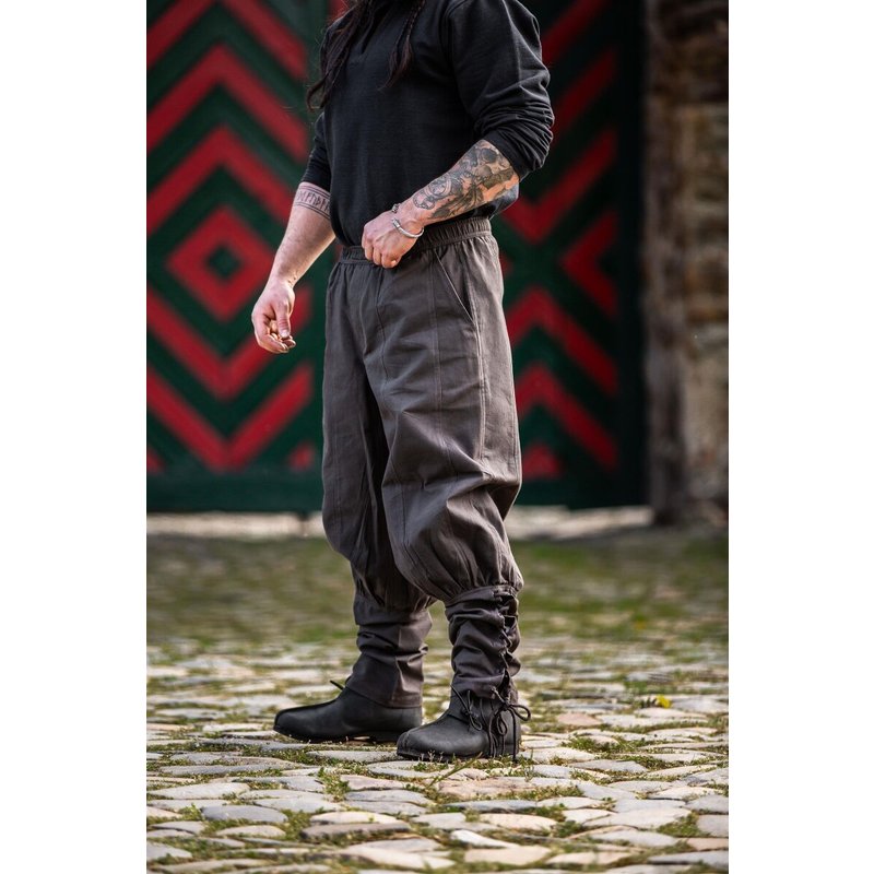 Tiago trousers with leg lacing