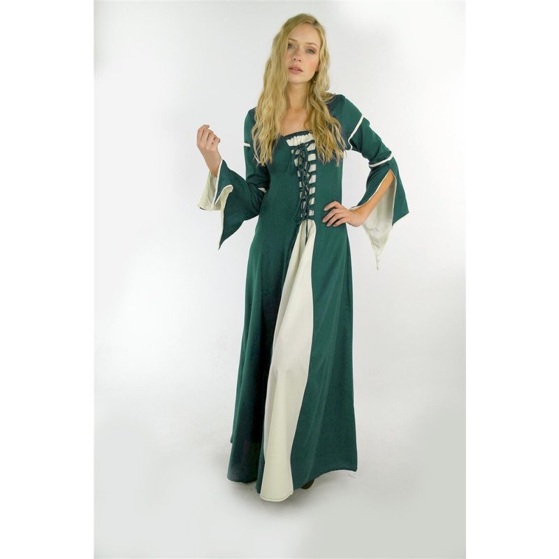 Larissa Trumpet-Sleeve Dress