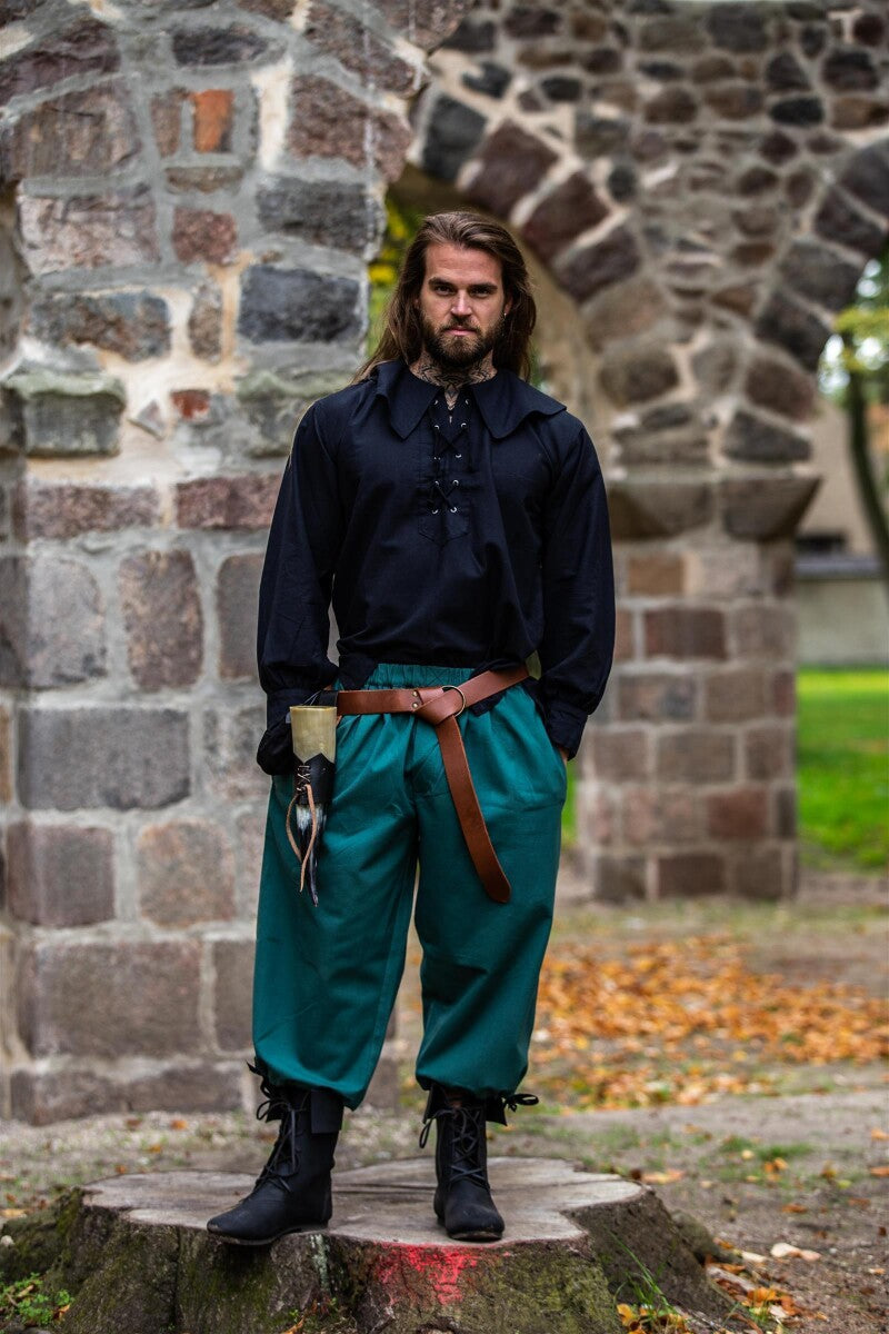 Knee-length breeches "Vincent" Green S
