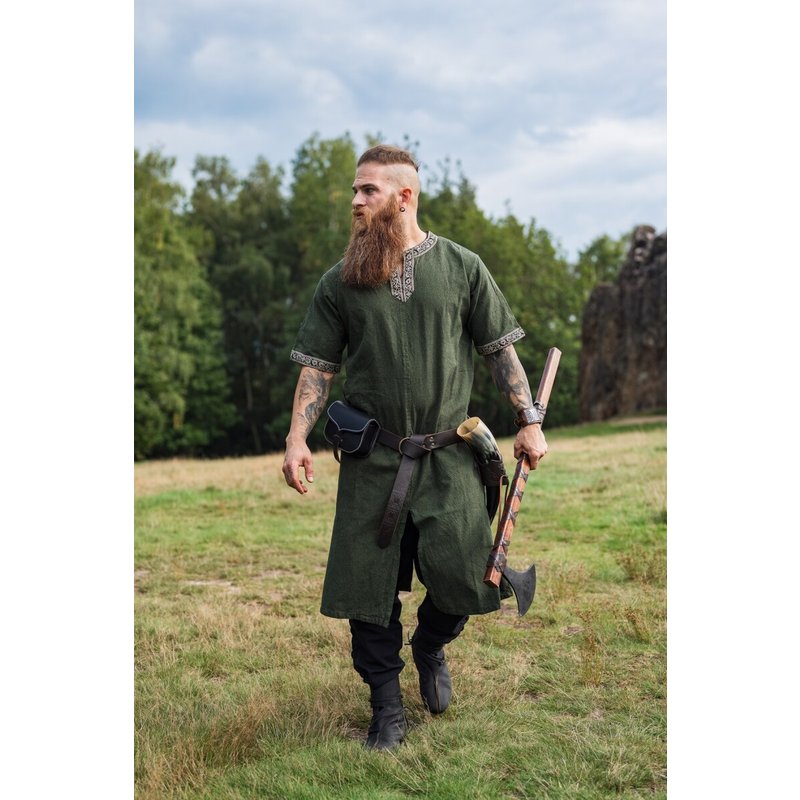 Richard Short-Sleeved Tunic with Trim - Product image 5