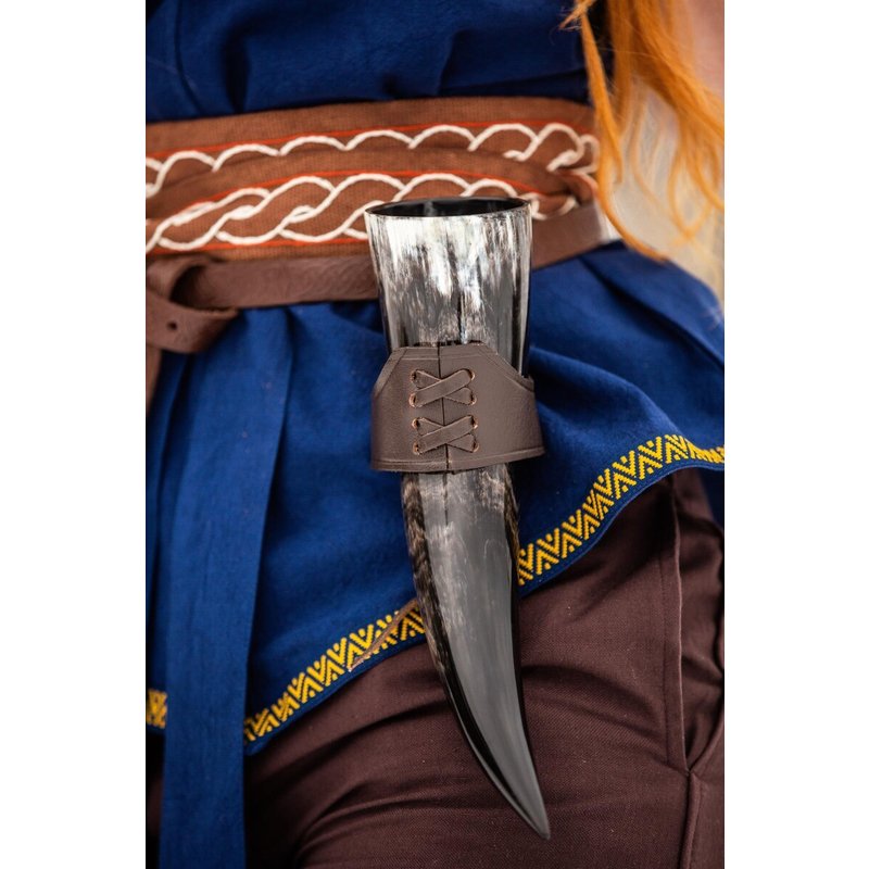 Leather Horn Holder Hume