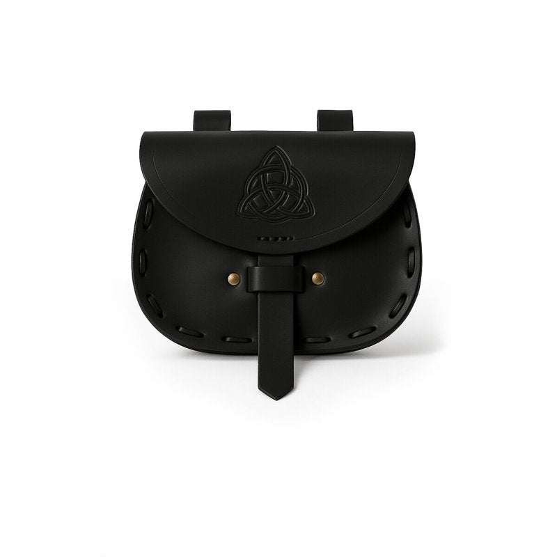 Erin Leather Belt Bag with Celtic Embossing