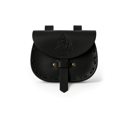 Erin Leather Belt Bag with Celtic Embossing
