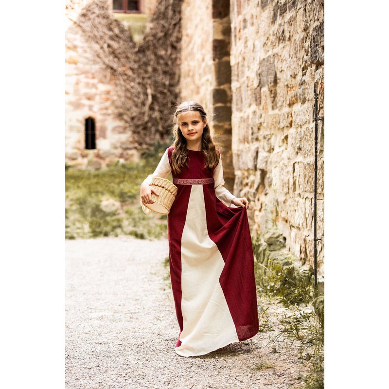 Piccola Donna Natural Children's Medieval Dress - Product image 3