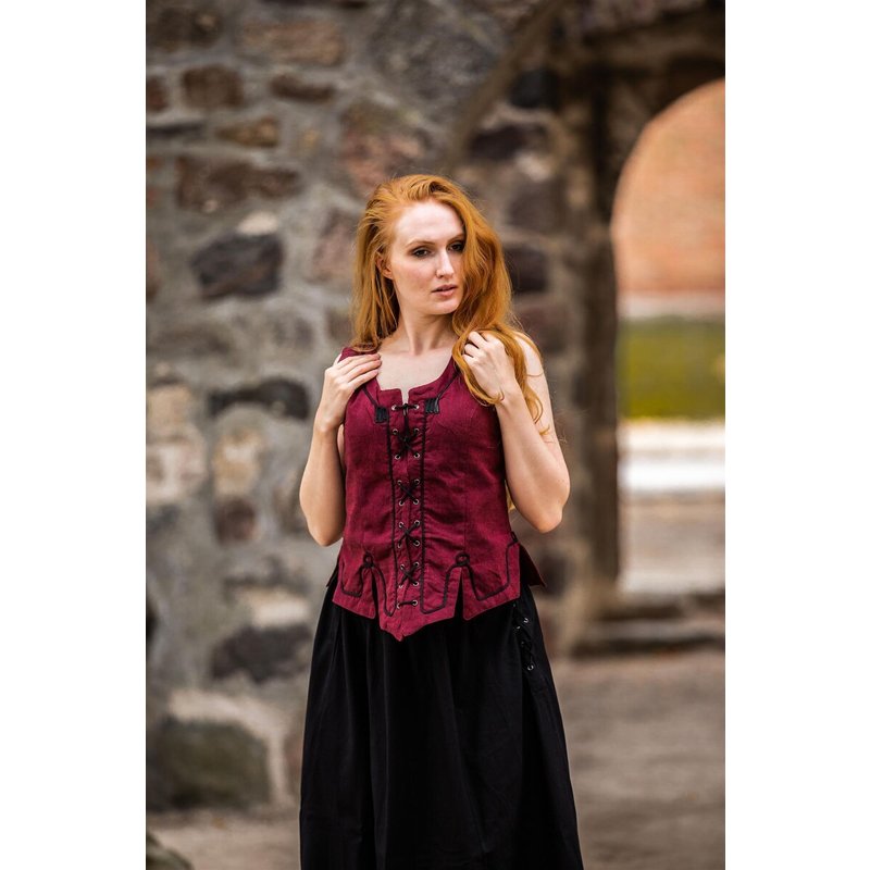 Selma Embroidered Bodice Vest