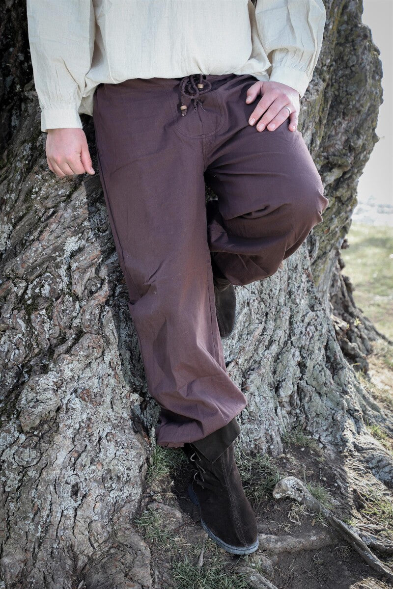 Medieval breeches "Gerold" Dark brown S