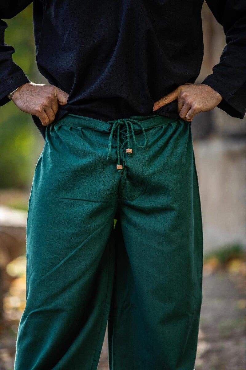 Medieval breeches "Gerold" Green XXL