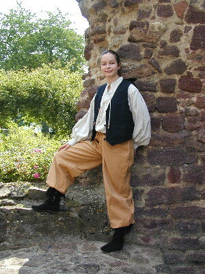 Medieval breeches "Gerold" honey brown S