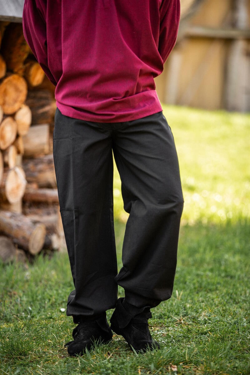 Medieval breeches "Gerold" Black S