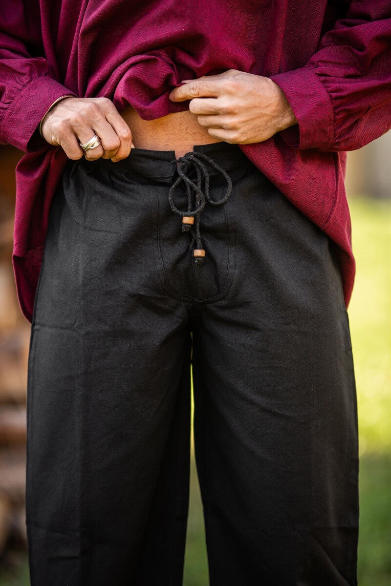 Medieval breeches "Gerold" Black S