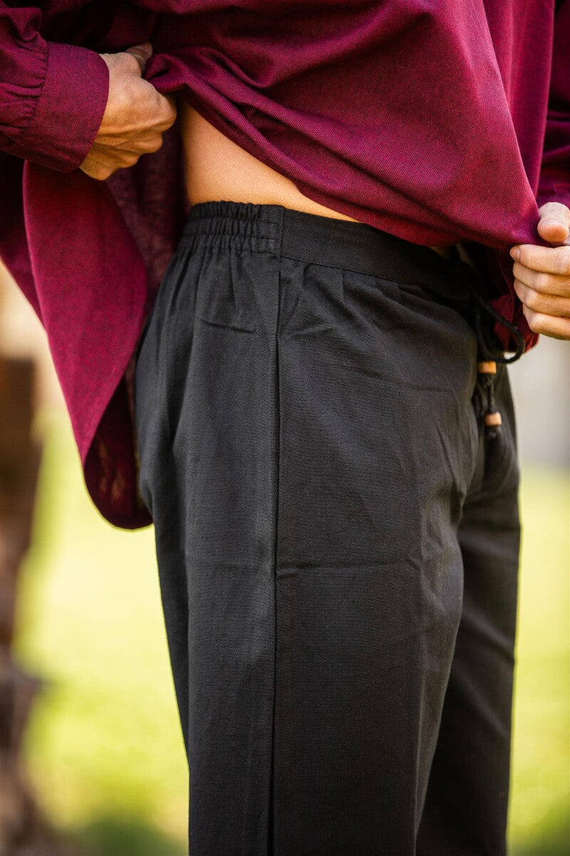 Medieval breeches "Gerold" Black S
