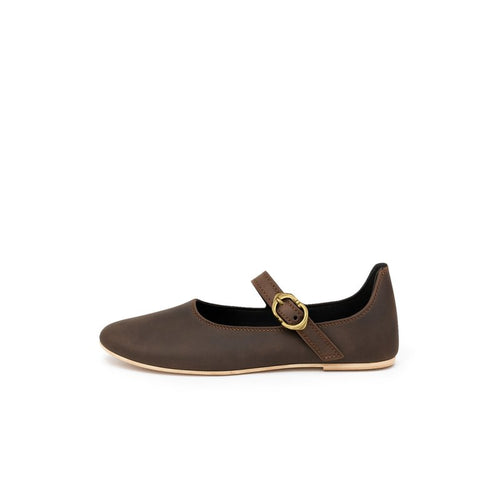 Cecilie Medieval Nubuck Leather Shoes with Leather Sole - Product image 2