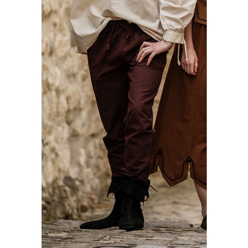 Veit Medieval Cotton Trousers — Elastic Waist & Drawstring - Product image 2
