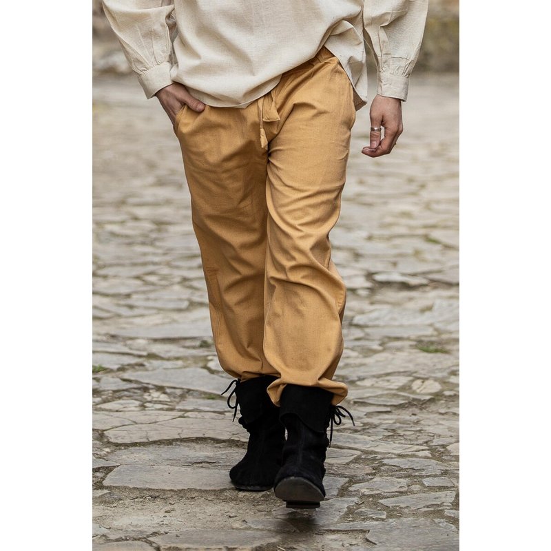 Veit Medieval Cotton Trousers — Elastic Waist & Drawstring - Product image 5