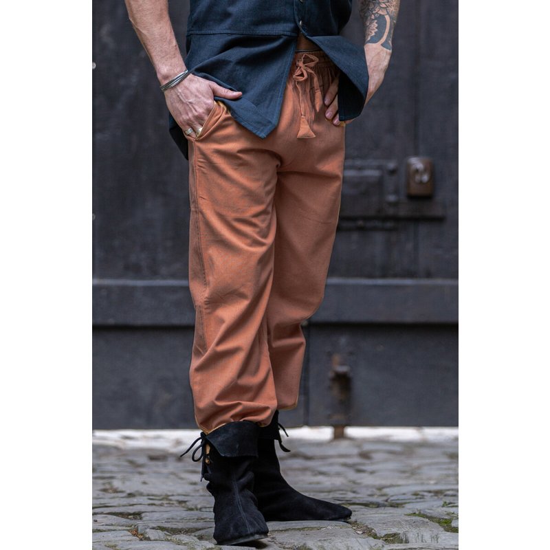 Veit Medieval Cotton Trousers — Elastic Waist & Drawstring - Product image 6